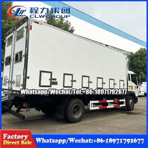 Sinotruk Howo Chick Poultry Truck 4x2 Refrigerator <strong>Lorry</strong> Livestock Transport Van Truck - Product Image 5