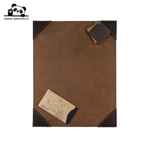 Porta Menús de Cuero PU con Esquinas Reforzadas, Estampado en Caliente y Logotipo Personalizado de Alta Calidad - Product Image 6