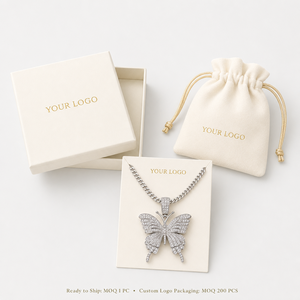 Collana girocollo a farfalla da donna, design semplice, accessorio per il collo da indossare tutti i giorni - Product Image 5