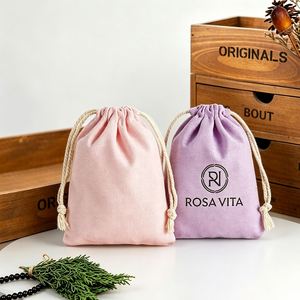 <b>Draw</b> String Cord Design 10*15Cm Multi Size Available Drawstring Bag Custom Color Casual Portable <b>Storage</b> Sack - Product Image 2