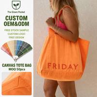 Sac fourre-tout en toile pour femme, sacs fourre-tout personnalisés en toile, sac de shopping abricot avec impression de marque, robuste 16oz, grande capacité, vente en gros