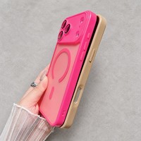 Coque de téléphone magnétique mate effet seconde peau avec film de protection d'objectif pour iPhone 18 Pro Max 17 16 12 14 13 Pro Max, antichoc, compatible 15 Pro