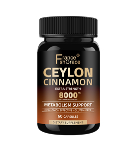 Capsules de Cannelle de Ceylan Biologique Supplément pour Adultes Améliore l'Énergie Coeur et Métabolisme Soutien Pilules de Cannelle de Ceylan - Product Image 5