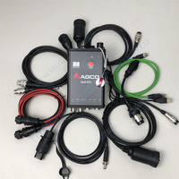 Herramienta de Diagnóstico AGCO 4X4 VCI, Dongle USB, Compatible con K-line WIFI para AGCO SISU Power WinEEM4 EDT FENDT FenDias, Laptop Getac