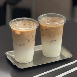 Wholesale Custom Printed 12oz Clear Takeaway Disposable Packaging Pet Plastic <b>Cup</b> for Bubble Tea Boba Juice - Product Image 1