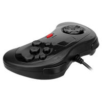 Manette de jeu classique USB pour Sega Saturn, manette de jeu filaire USB, manette de jeu, joystick pour système Saturn