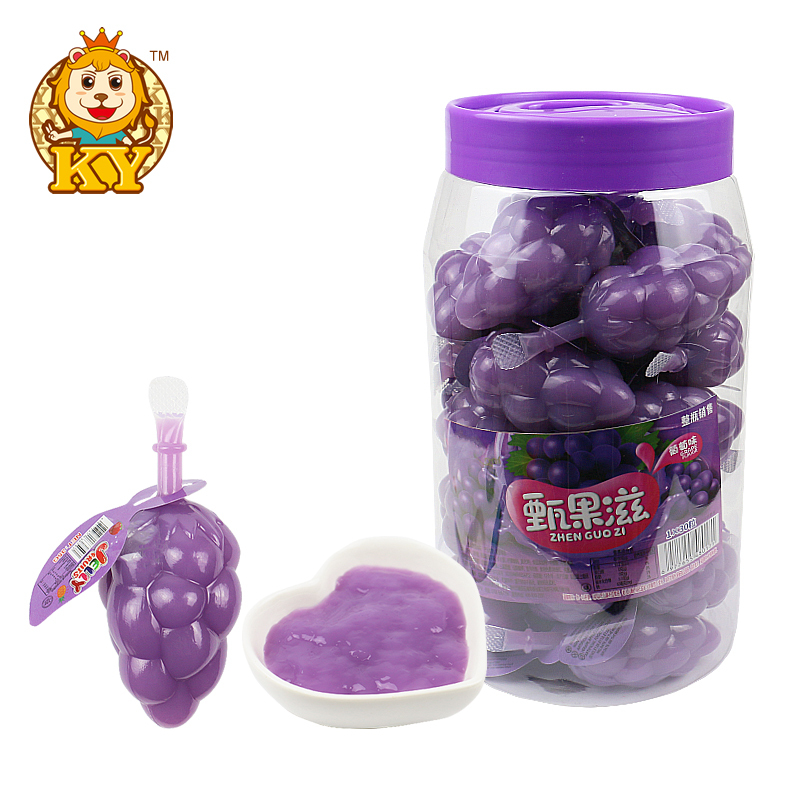 Hot Selling Sweets Grape Shape Jelly