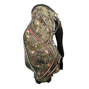 Chengsheng Oem/Odm Synthetische Pu Leer Rood Zwart Standaard Tour Golfpersoneel Tas Met Aangepaste Logo - Product Image 5