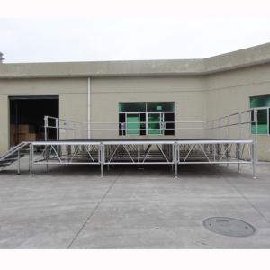 Scène modulaire de mariage en aluminium pour petit événement réglable en hauteur - Product Image 4