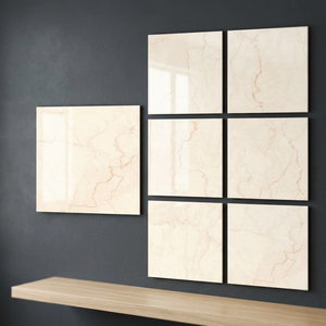 Satuario Italian 800x800mm Glossy Glazed Porcelain Floor Tiles Premium White Marble Look Finish - Product Image 5