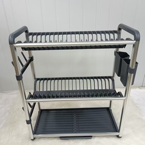 <span class=keywords><strong>Platos</strong></span> para <span class=keywords><strong>platos</strong></span> Base, <span class=keywords><strong>escurridor</strong></span>, alambre, cierre <span class=keywords><strong>de</strong></span> aluminio, organizador, armario, accesorios <span class=keywords><strong>de</strong></span> almacenamiento <span class=keywords><strong>de</strong></span> cocina, cesta <span class=keywords><strong>de</strong></span> cajón extraíble - Product Image 4