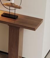 Table d'appoint en marbre vert Rainforest au design moderne, tables consoles creuses pour salon