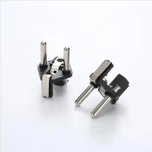 Accessori per spine con presa a perno cavo France style A-003-54 due spine a 2 pin inserto per spina europea