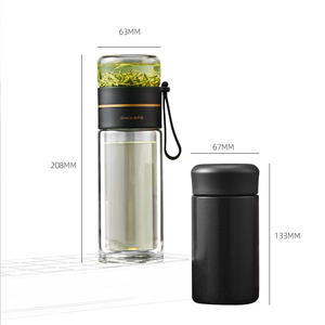 Vaso Térmico de Acero Inoxidable Dinsi 316, Taza Recta con Filtro de Té, Regalo Empresarial, Botella de Agua Portátil - Product Image 5