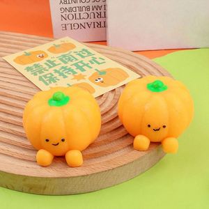 Jouet anti-stress créatif et amusant en forme de citrouille simulée, à presser, pour enfants et adultes, jouet sensoriel, cadeau, produit phare - Product Image 5