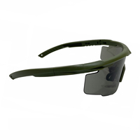 Lunettes de tir tactiques avec 3 lentilles balistiques interchangeables, anti-buée, anti-impact, protection des yeux, lunettes de sécurité