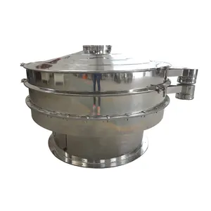 Circular Sifter Machine Separator Sludge Slurry 1000mm Diameter Rotary Stainless Steel Vibratory Sieve Screen