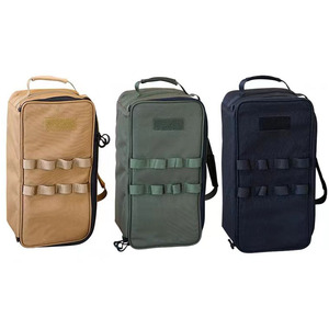 High Quality 1000D Polyester Camouflage Khaki Color Folding Fabric <b>Storage</b> Boxes 15L / <b>Collapsible</b> Fabric <b>Storage</b> Boxes / - Product Image 1