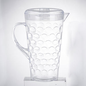 <span class=keywords><strong>Pichet</strong></span> distributeur d'eau froide en <span class=keywords><strong>plastique</strong></span> transparent, 2200ml, grande taille, Design cristal, pour boissons - Product Image 2