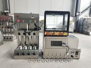Máquina Comercial Automática de Conos de Pizza de Acero Inoxidable de Alta Calidad, Duradera, de Grado Alimenticio, con Horneado Rápido, en Oferta - Product Image 4