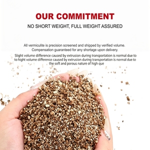 Vermiculite expansée de qualité supérieure 5-8 mm |   Granulés d'isolation thermique pour l'acier fondu des aciéries, pour la couverture à chaud - Product Image 4