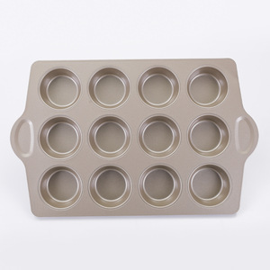 แม่พิมพ์โดนัทเหล็กกล้าคาร์บอนเคลือบสารกันติด 6 ช่อง สำหรับอบเค้ก คัพเค้ก ใช้กับเตาอบได้ - Product Image 3