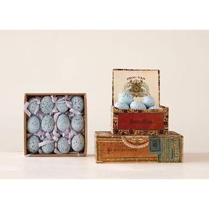 <strong>Ceramic</strong> Easter <strong>Egg</strong> Blue Speckled <strong>Ceramic</strong> Robin <strong>Eggs</strong> - Product Image 3