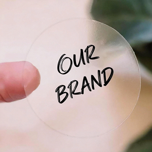 Transparent Label <strong>Stickers</strong> <strong>Printing</strong> Wholesale High Quality Private logo Transparent <strong>Stickers</strong> - Product Image 5