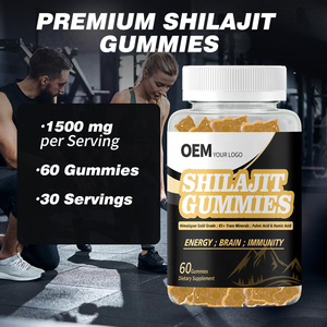 Gomitas de Shilajit, Suplemento Herbal Dietético, Suplemento de Ácido Fúlvico, Gomitas de Shilajit Naturales con Más de 85 Minerales - Product Image 3