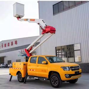 Plataforma de Trabalho Aéreo Isolada Montada em Caminhão de <span class=keywords><strong>15m</strong></span> com Braço Telescópico e Balde - Product Image 3