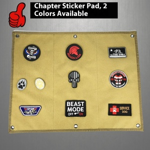 Affiche d'affichage de stockage d'insigne de Velcro EDC panneau tactique brassard tissu de finition affichage mural suspendu pour les produits de <span class=keywords><strong>chasse</strong></span> - Product Image 3