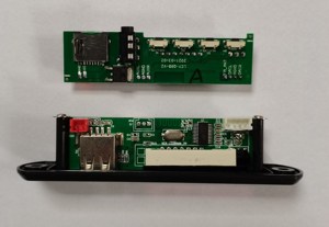 Vente en gros d'usine 5V à 12V, carte MP3 SD, TF, USB, AUX, lecteur Audio, carte décodeur Radio FM Q9A, boîte de marque hiklish - Product Image 5