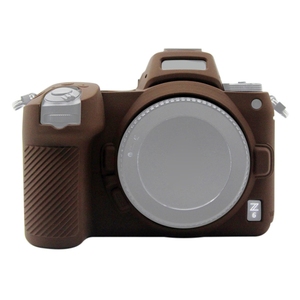 Coque de Protection Souple en Silicone PULUZ pour Nikon Z6 / <span class=keywords><strong>Z7</strong></span>, Marque Originale, Fabrication d'Usine (Café) - Product Image 1