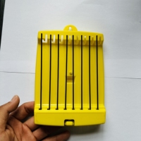 Nouvel accessoire pour pigeons en plastique écologique de haute qualité, porte-anneau carré
