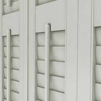 Volets de fenêtre modernes sur mesure pour maison, persiennes horizontales Clearview
