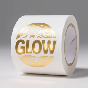 Etiqueta Adhesiva con Logotipo en Relieve, Impresión de Logotipo Personalizado, Etiqueta Mate de Sellado Personalizada, Etiqueta Adhesiva con Logotipo de Marca - Product Image 6