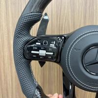 Volant en fibre de carbone amélioré pour Mercedes Benz B E G GLA CLA GLC GLS GLE Classe C W205 W206 W213 W214 W222 W223 X247 C257