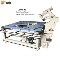 Youdo machine matelas bande bord machine à coudre 300 U tête literie douce sac de couchage matelas semi-automatique bande bord machine