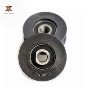 Roue de suspension de porte d'ascenseur CNO454 45MM <span class=keywords><strong>Veit</strong></span>, Roue de suspension supérieure, Poulie de porte Silkon, Roue de chariot de porte d'ascenseur - Product Image 4