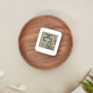 EMAF-Termohigrómetro <span class=keywords><strong>digital</strong></span> para el hogar, monitor de pared con sensor de temperatura LCD magnético portátil - Product Image 3