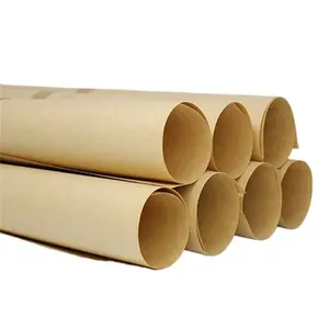 High quality 35g 40 gsm kraft paper roll food grade mg kraft paper for straw wrapping