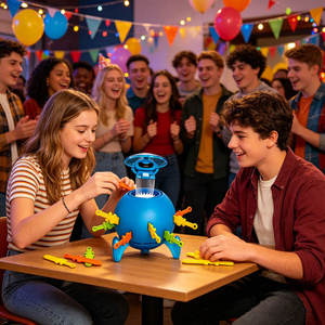 Jeu de société Space Ejection Board Game Barrel Astronaut Insert Sticks pour 2+ joueurs, idéal pour les fêtes en famille, jouets interactifs anti-stress, cadeau - Product Image 2
