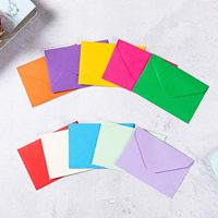 Ensemble de mini-enveloppes et de cartes vierges personnalisées, emballage cadeau pour cartes de vœux DIY, pour mariage, fête, entreprise, remerciements