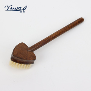 Yinste Shoe <b>Brush</b> Wooden Handle Soft Bristle For Cleaning Shoes - Product Image 3