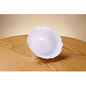 Assiette ronde simple en mélamine, motif dessin animé, écologique, 17*17*7cm, finition polie, pour le Vietnam - Product Image 2