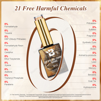 BOZLIN Coffee Series Cat Eye Gel Polish Private Label Brown Cateye Nail Gel Polish HEMA TPO Free 15ml Magnetic Gel Nail Polish