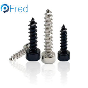 M2 m2.6 M3 M4 M5 M6 Đen Carbon 304 thép không gỉ Allen Hex hình lục giác ổ cắm nắp đầu tròn gỗ Tự Khai thác vít - Product Image 1