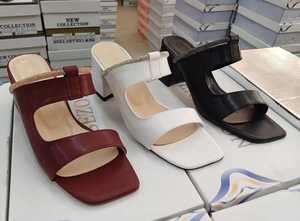 Sandalias de Mujer para Uso Diario, Pantuflas de 5 CM, Zapatos Sherry, Tallas 36-40, Hechas en Turquía - Product Image 3