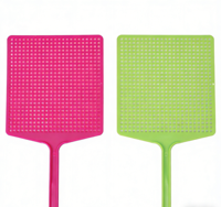 Raquette à mouches en plastique durable, outil de lutte contre les insectes pour la maison et la cuisine