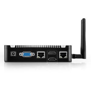Intel <span class=keywords><strong>Celeron</strong></span> <span class=keywords><strong>J3455</strong></span> Quad-core CPU intégré Fanless PC NIS-A986 Mini Box PC IoT Client mince lecteur d'affichage numérique kiosque - Product Image 3